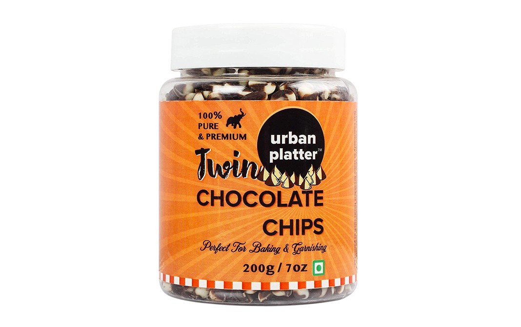 Urban Platter Twin Chocolate Chips    Plastic Jar  200 grams